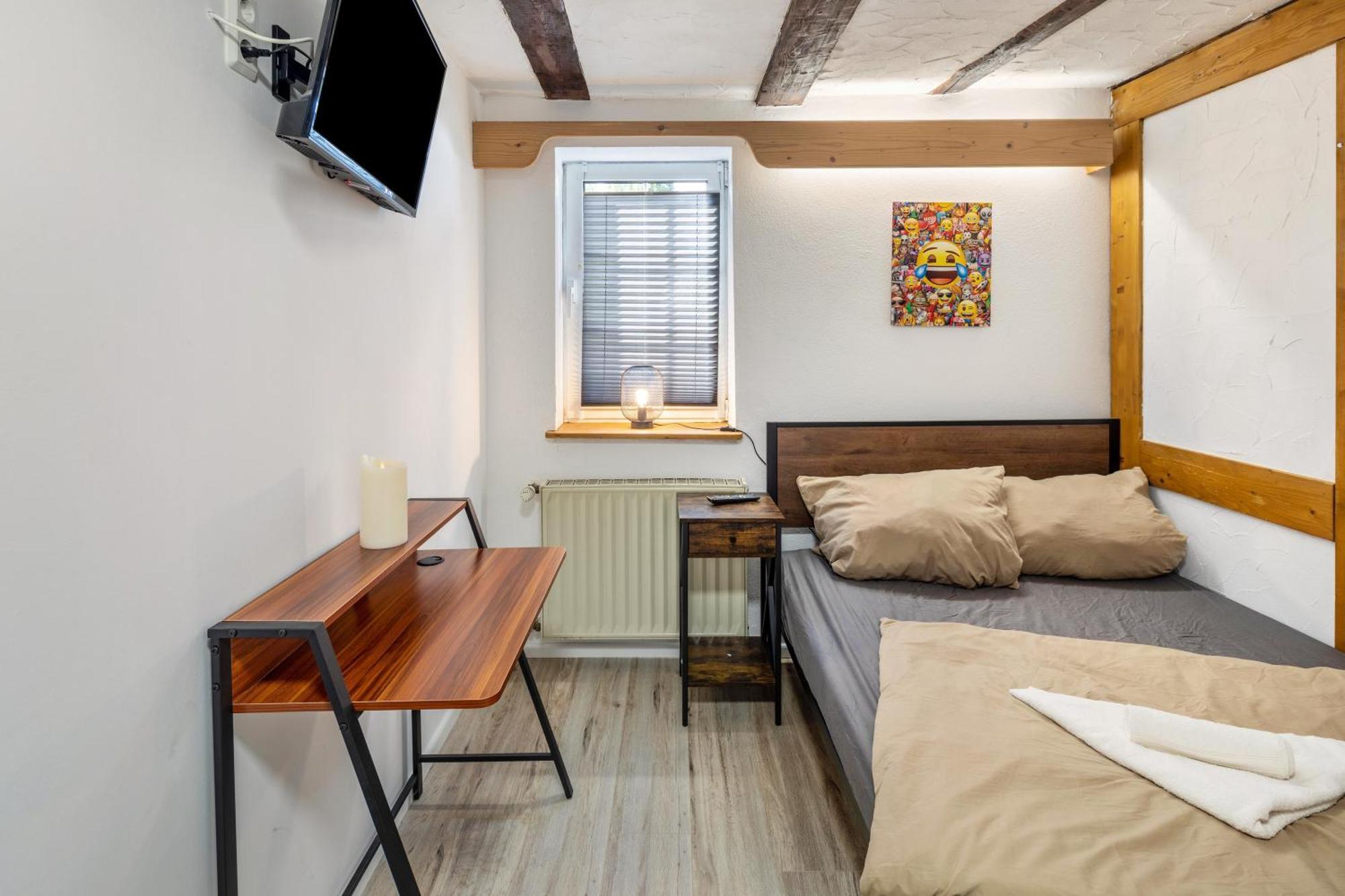 Im Fachwerk Apartment อัลส์เฟลด์ ภายนอก รูปภาพ